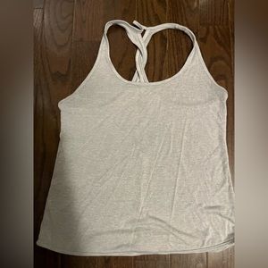 Zyia grey twist and flow tank sz small
